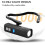 Rechargeable LED Ear Clip Headlamp, IPX4 Waterproof, 5