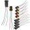 5 perechi de cablaje electrice de schimb auto, conector auto 8