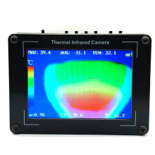 New OVMLX High-Performance Thermal Imager with Advanced MLX90640 Sensor, OV2640 Visible Light Camera Fusion Mode,3.5inch