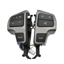 Commande de Régulateur de Vitesse au Volant et Bouton de Commande Audio pour Land 200 (2008-2011) 84250-60050 Gris Noir
