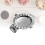 KALLORY Rectangle with Crimped Edge Dumpling Press for Dough Pressing and Mini Pie Making 1Pack 6