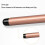 Modelador de Cachos de Titânio Ouro Rosa de 1,5 Polegadas, Barril de 1 Polegada que Cria Cachos Clássicos – Para Uso em Cabelos Curtos, Médios e 6
