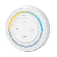 S1W+ 4-Zone 2.4GHz Rainbow Remote Controller  Dual White/Color Temperature for Series Lamp Bulb Light Controller