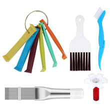 5PCS Air Conditioner Fin Cleaner Set Air Conditioner Condenser Fin Comb Ac Coil Cleaner Air Refrigerator Fin Cleaner