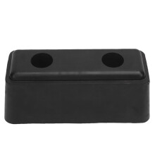 Automotive Heavy Duty Rubber Bumper Blocks, Stop,Dock Bumper for Truck Rear, Chassis, Flatbed Trailers,Boat