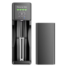USB-Batterijlader voor Li-Ion/IMR/INR/ICR Lithiumbatterijen voor 10400/14500/14650/18350/18650/20700/21700/26650/26700