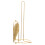 WORGEOUS Επιτραπέζια Θήκη για Χαρτοπετσέτες Nordic Style 33.00X14.00X14.00CM Χρυσή 6