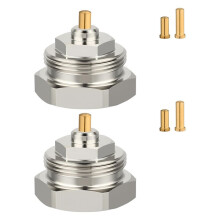 Radiator Adapter M30 X 1.0 to M30 X 1.5 Thermostatic Valve Adapter Valve Adapter for Oventrop Valves