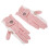 Γάντια γκολφ Worgeous Pink για γυναίκες1 ζευγάρι με ανθεκτικές στη φθορά και 6