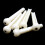 Acoustic Guitar Part 1 Ivory ABS Replacement Set 2