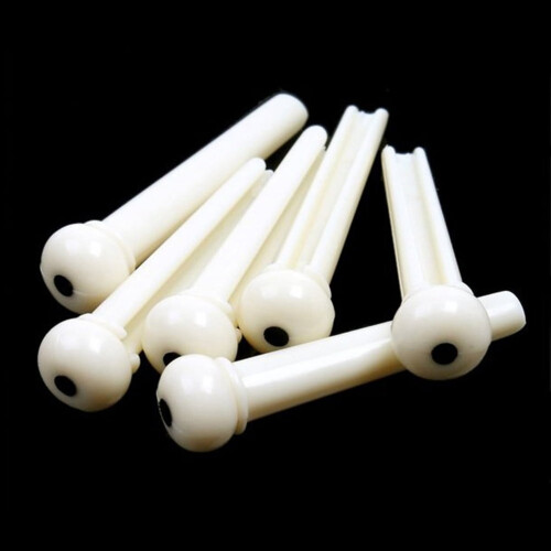 Acoustic Guitar Part 1 Ivory ABS Replacement Set 1