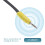 AV Adapter Cable for Satellite Receiver 3 pcs 6