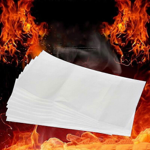 10 st eldpapper blixtflammpapper vitt eldpapper magiska rekvisita effekt chock 2