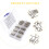unbranded Hex Self-tapping Screws Solid Material Screw 12.8X6.5cm Silver 5