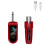 Red UHF XLR Adapter System Wireless Microphone Transmitter Receiver for Dynamic Microphone Guitar Audio Mixer PASystem A 1