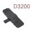 For  D3200 Camera Replacement Rubber Side Cover - USB/AV OUT/-Compatible/MIC , Repair Accessory 2