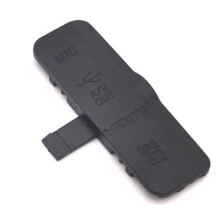 Para D3200 Câmera Substituição Tampa Lateral de Borracha - Portas USB/AV OUT/-Compatível/MIC, Acessório de Reparo