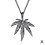 Maple Leaf Pendant Necklace for Men Alloy 8