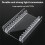 CD Storage Holder Desktop Stand, Acrylic CD Organizer Stand CD Display Rack, CD Storage Rack  to 12 Standard CD Cases 3