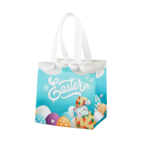 Oster-Geschenktasche aus wiederverwendbarem Vliesstoff 1