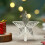 Christmas Tree Topper Star Plastic 7.3 x 5.9 Inches Silver 5