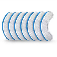 30 Filtros de Repuesto para Fuente de Agua para Gatos, Color Azul y , para Dispensadores de Agua para Mascotas.