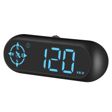 Digital Car GPS Speedometer, Car HUD Display with Speed MPH, Compass Driving Direction, Fatigue Driving Reminder