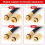 Compression Tester Compressionometer Gasoline Engine Cylinder 5