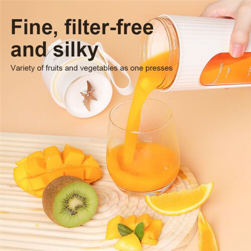 Juicer Cup Wireless Charging Small Portable Juicer Cup Multifunctional Household Fully Automatic Fruit Blender 2