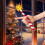 Χειριστήριο με ραβδί Voice Star Red Magic Christmas Light, ασύρματο τηλεχειριστήριο μουσικής για 3