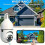 Smart WiFi Light Bulb Camera 3MP 1080P 2-Pack 6