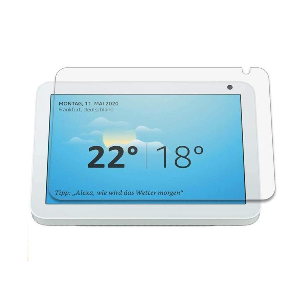 Scratch Resistance Screen Protector For Amazon Echo Show 8 Strong Adhesive Hd Tempered Glass Film Protective Glass Film 6131180464475
