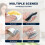 Double-Sided Wire Mesh Sponge Brush (3 pcs) 5