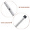 Pretyzoom Silver Iron Foosball Table Pole Replacement Heavy Duty Durable Foosball Rod 3