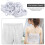 2 Rolls Polyester Elastic Band for Sewing Clothes, Crafts, Handmade Projects, Stretchy Elastic Yarn for Garments 6