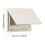 Decorative Circuit Breaker Cover for B Electrical Panels – Solid Color, Easy Open/Close, 1 Piece 2