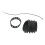 Bagerste svingarmsmanche 33177685599 Nem montering, sort 4