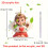 Acrylic Heart Angel Pendant Keychain 2 pcs 7