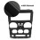 Cornice centrale per cruscotto compatibile con Jeep Wrangler 2007-2010 6