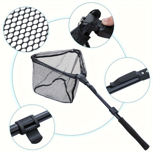 Fishing Net and Pliers Foldable Gear Set 2