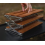 Portable 3-Tier Camping Rack Foldable Brown 3