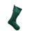 Calza di Natale in velluto verde, 1 pezzo 2