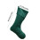 Calza di Natale in velluto verde, 1 pezzo 3