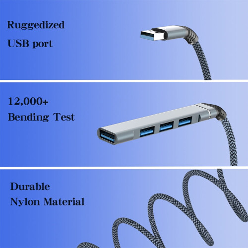 Διανομέας USB Διανομέας USB με επιπλέον θύρες για φορητούς υπολογιστές - Σταθμός 2