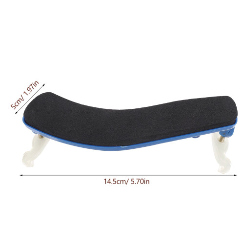 WRITWAA Adjustable Portable Violin Shoulder Rest Comfortable Support Accessory for Violin Players 1 Piece 1