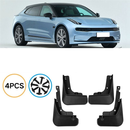 4 Pezzi Parafango Auto Paraspruzzi Paraspruzzi Parafango Parafango per Zeekr 001 2021-2023 Accessori Auto 1