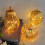 Crackled Glass Pumpkin Light – Battery Powered 4