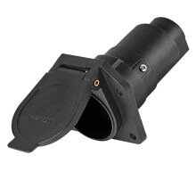 7-Poliger RV-Kabelbaumstecker für Anhänger, Buchsenseite, 7-Poliger Anhängerstecker, Spleißstecker, 7-Polig, Strapazierfähig