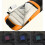 USB Heated Sleeping Bag 3-Stage Thermal Pad Orange 5