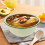 3-Piece Olive Green Enamel Bowls Set 5